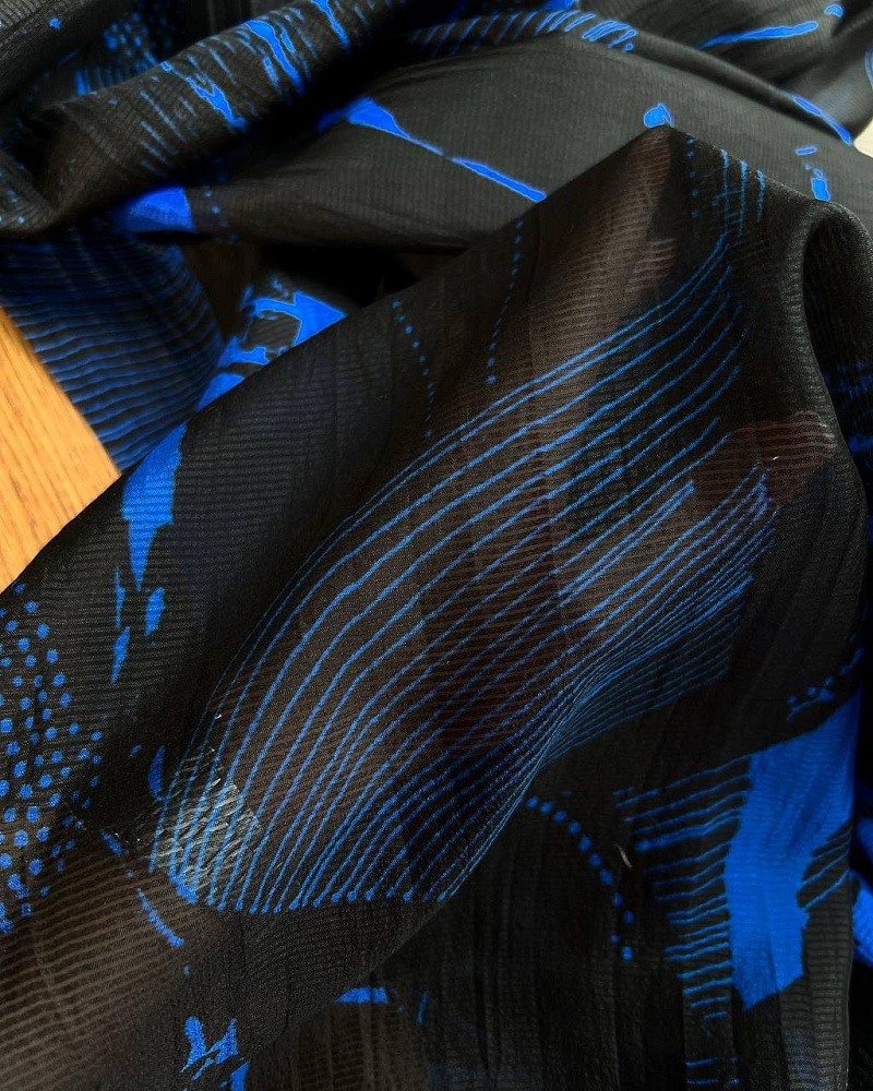 картинка Креповое плиссе из натурального шелка от Stella McCartney от магазина