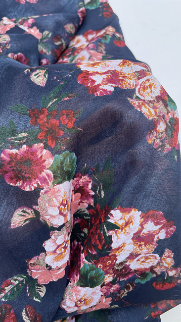 картинка Батист с цветами от Stella McCartney магазин являющийся официальным дистрибьютором в России 